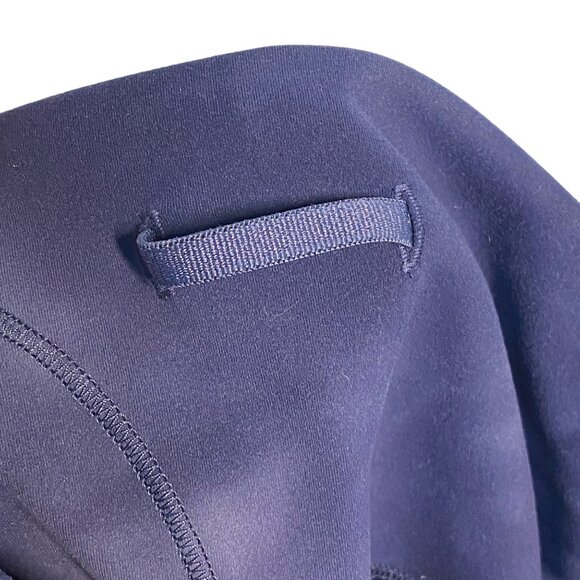 Lululemon Womens High-Rise navy Blue Shorts Size 4 RN106259 stretch tie dye - Picture 2 of 10